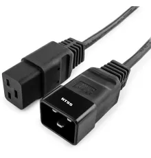 Шнур питания NTSS NTSS-PC19202 C19-C20 проводник.:3x1.5мм2 3м 220/250В 16А черный