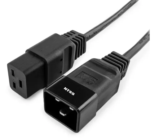 Шнур питания NTSS NTSS-PC19201 C19-C20 проводник.:3x1мм2 1.8м 220/250В 10А черный