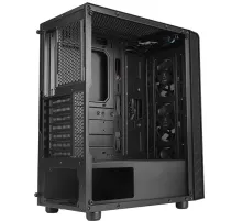 Корпус Azza PRIME 360E черный без БП ATX 4x120mm 2xUSB3.0 audio bott PSU