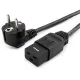 Шнур питания NTSS NTSS-PC19771 C19-Schuko проводник.:3x1.5мм2 1.8м 220/250В 16А черный