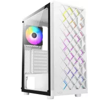 Корпус Azza Spectra белый без БП ATX 1x120mm 2xUSB2.0 1xUSB3.0 audio bott PSU