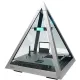 Корпус Azza PYRAMID черный/серебристый без БП ATX 4x120mm 2xUSB2.0 2xUSB3.0 1xUSB3.1 audio bott PSU