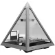 Корпус Azza PYRAMID черный/серебристый без БП ATX 4x120mm 2xUSB2.0 2xUSB3.0 1xUSB3.1 audio bott PSU