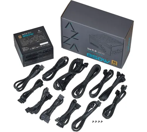 Блок питания Azza ATX 850W PSAZ-850G 80+ gold 24pin APFC 120mm fan 9xSATA Cab Manag RTL Блок питания Azza ATX 850W PSAZ-850G 80+ gold 24pin APFC 120mm fan 9xSATA Cab Manag RTL