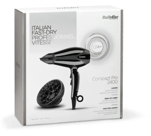 Фен Babyliss 6715DE 2400Вт черный