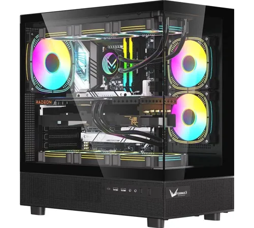 Корпус Formula Crystal Z8 COSMIC черный без БП ATX 6x120mm 1xUSB2.0 1xUSB3.0 1xUSB3.1 audio bott PSU Корпус Formula Crystal Z8 COSMIC черный без БП ATX 6x120mm 1xUSB2.0 1xUSB3.0 1xUSB3.1 audio bott PSU