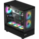 Корпус Formula Crystal Z8 COSMIC черный без БП ATX 6x120mm 1xUSB2.0 1xUSB3.0 1xUSB3.1 audio bott PSU