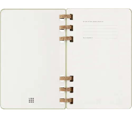 Еженедельник Moleskine ACADEMIC SPIRAL DHSPK5212AMWH3 Large 150х210мм 200стр. кремовые страницы спираль киви
