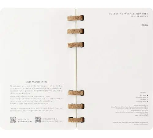 Еженедельник Moleskine SPIRAL Large 130х210мм PP 200стр. спираль черный