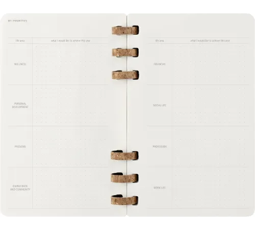 Еженедельник Moleskine SPIRAL Large 130х210мм PP 200стр. спираль черный