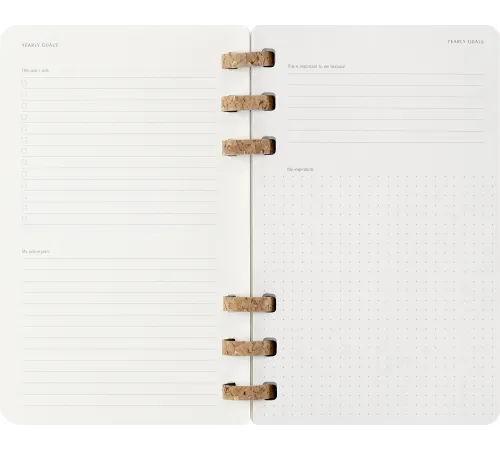 Еженедельник Moleskine SPIRAL Large 130х210мм PP 200стр. спираль черный