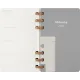Еженедельник Moleskine SPIRAL Large 130х210мм PP 200стр. спираль черный
