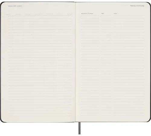 Еженедельник Moleskine CLASSIC WKNT Large 130х210мм недатир. 288 черный