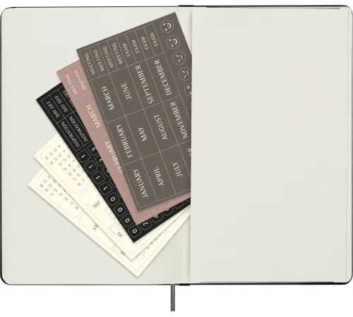 Еженедельник Moleskine CLASSIC WKNT Large 130х210мм недатир. 288 черный