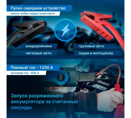 Автомобильный компрессор TrendVision Start Compressor шланг 0.10м Автомобильный компрессор TrendVision Start Compressor шланг 0.10м