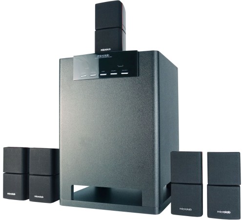 Колонки Microlab X15BT 5.1 черный 180Вт BT