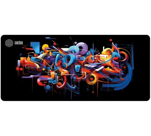 Коврик для мыши Cactus Graffiti 900x400x2мм (CS-MP-PRO10ХXL) Коврик для мыши Cactus Graffiti 900x400x2мм (CS-MP-PRO10ХXL)