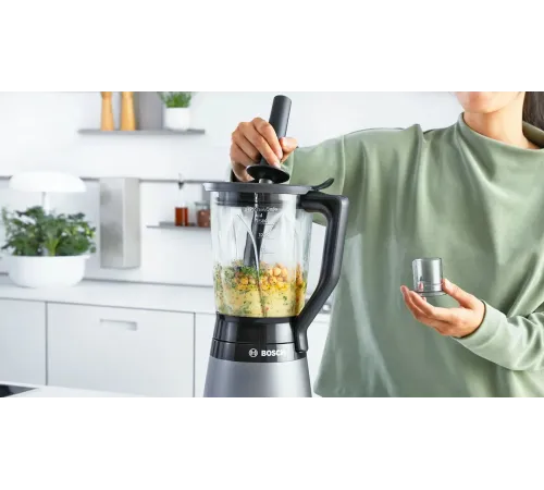 Блендер стационарный Bosch MMB6177S 1500Вт серебристый