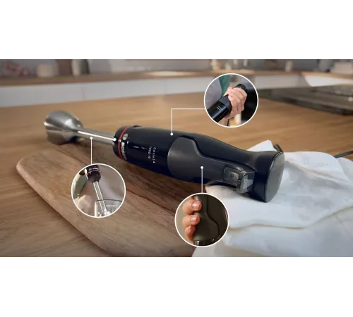Блендер погружной Bosch MSM4B621 черный