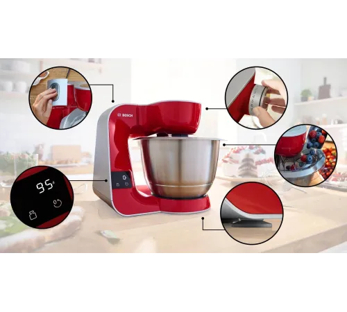 Кухонная машина Bosch MUM5X720 планетар.вращ. 1000Вт
