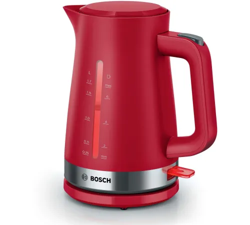 Чайник электрический Bosch TWK4M224 1.7л. красный