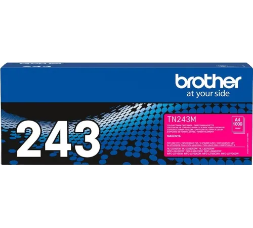 Картридж лазерный Brother TN243M пурпурный (1000стр.) для Brother DCP-9010 HL-3040/3050/3070 MFC-9010/9120/9320