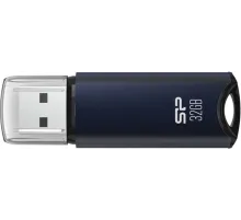 Флеш накопитель 32Gb Silicon Power Marvel M02, USB 3.2, Синий