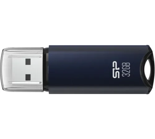 Флеш накопитель 32Gb Silicon Power Marvel M02, USB 3.2, Синий Флеш накопитель 32Gb Silicon Power Marvel M02, USB 3.2, Синий