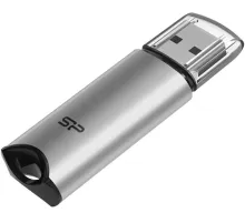 Флеш накопитель 64Gb Silicon Power Marvel M02, USB 3.0, Серебро
