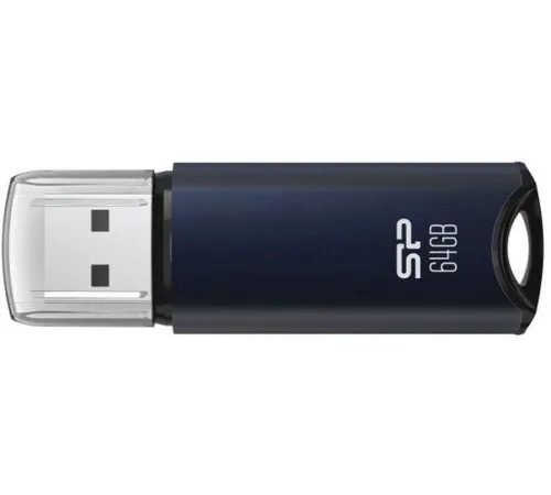Флеш накопитель 64Gb Silicon Power Marvel M02, USB 3.0, Синий Флеш накопитель 64Gb Silicon Power Marvel M02, USB 3.0, Синий