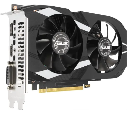 Видеокарта ASUS DUAL-RTX3050-O6G//RTX3050,DVI,HDMI,DP,6G,D6; 90YV0K60-M0NA00 (DUAL-RTX3050-O6G)