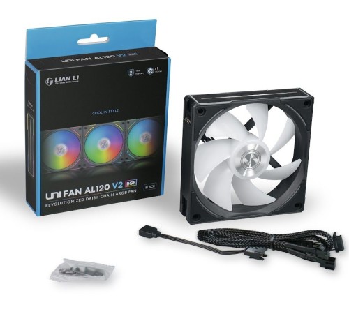 Вентилятор Lian-Li UF-AL120V2-1B LED Ret Вентилятор Lian-Li UF-AL120V2-1B LED Ret