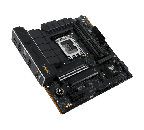 Материнская плата ASUS TUF TUF GAMING B760M-PLUS II, LGA1700, B760, 4*DDR5, HDMI+DP, 4xSATA3 + RAID, M2, Audio, Gb LAN, USB 3.2, USB 2.0, mATX; 90MB1HD0-M0EAY0 (TUF GAMING B760M-PLUS II)