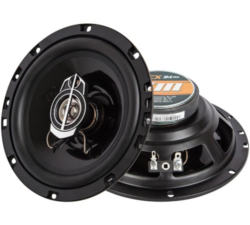 Колонки автомобильные Kicx JM-165 130Вт 89дБ 4Ом 16.5см (6 1/2дюйм) (ком.:2кол.) коаксиальные трехполосные