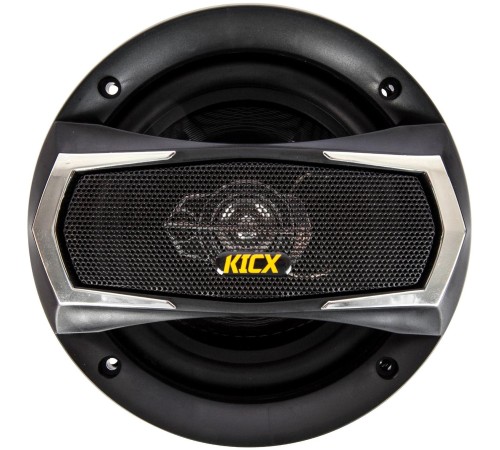 Колонки автомобильные Kicx JM-165 130Вт 89дБ 4Ом 16.5см (6 1/2дюйм) (ком.:2кол.) коаксиальные трехполосные