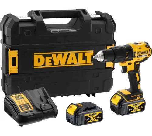Дрель-шуруповерт DeWalt DCD778M2T-QW аккум. патрон:быстрозажимной Дрель-шуруповерт DeWalt DCD778M2T-QW аккум. патрон:быстрозажимной