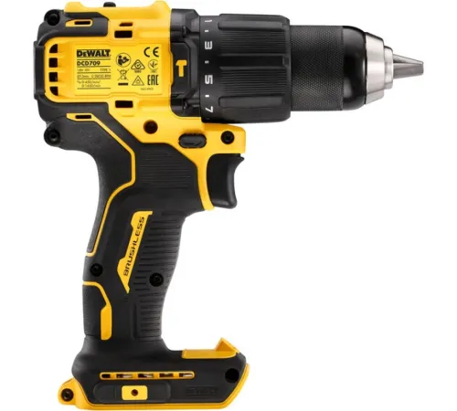 Дрель-шуруповерт DeWalt DCD709N-XJ аккум. патрон:быстрозажимной Дрель-шуруповерт DeWalt DCD709N-XJ аккум. патрон:быстрозажимной