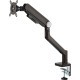 Кронштейн для мониторов Ultramounts UM732BR черный 17"-32" макс.8кг настольный поворот и наклон
