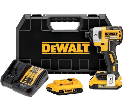 Дрель-шуруповерт DeWalt DCF887D2-QW 400Вт аккум. патрон:быстрозажимной Дрель-шуруповерт DeWalt DCF887D2-QW 400Вт аккум. патрон:быстрозажимной