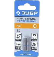 Набор бит Зубр 26017-5-25-2 (2пред.) для шуруповертов