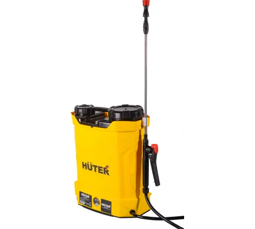 Опрыскиватель Huter SP SP-10AC аккум. ранц. 10л желтый/черный (70/13/52)