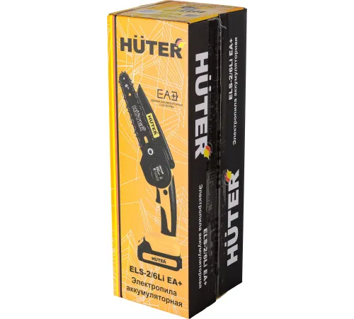 Электрическая цепная пила Huter ELS ELS-2/6Li дл.шины:6" (15.2cm) 1аккум. 2Ач ЗУ (70/10/33)