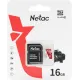 Флеш карта microSDHC 16GB Netac NT02P500ECO-016G-R P500 Extreme Pro + adapter