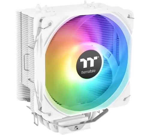 Устройство охлаждения(кулер) Thermaltake UX200 SE ARGB RGB Soc-AM5/AM4/1151/1200/1700 белый 4-pin 25dB Al+Cu 170W Ret