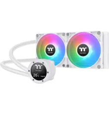 Устройство охлаждения(кулер) Thermaltake TH240 V2 Ultra Snow ARGB Soc-AM5/AM4/1151/1200/1700 Al+Cu LED Ret