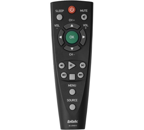 Телевизор LED BBK 43" 43LEM-1060/FTS2C черный FULL HD 50Hz DVB-T2 DVB-C (RUS)