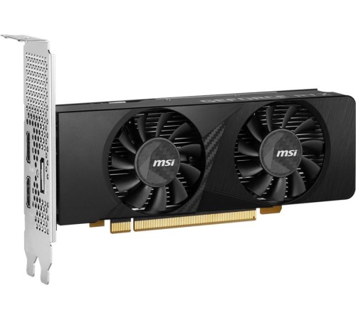 Видеокарта MSI PCI-E 4.0 RTX 3050 LP 6G OC NVIDIA GeForce RTX 3050 6Gb 128bit GDDR6 1807/14000 HDMIx1 DPx3 HDCP Ret