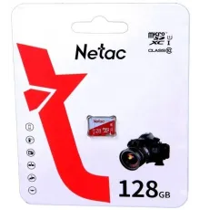 Флеш карта microSDXC 128GB Netac NT02P500ECO-128G-S P500 Extreme Pro w/o adapter