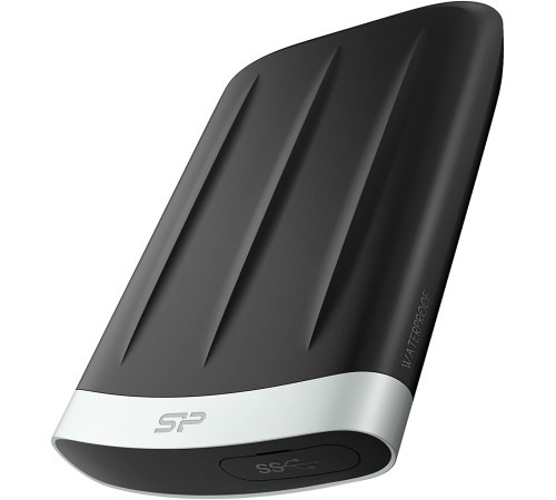 Внешний жесткий диск 2TB Silicon Power Armor A65B, 2.5", USB 3.2, Черный/Серый Внешний жесткий диск 2TB Silicon Power Armor A65B, 2.5", USB 3.2, Черный/Серый