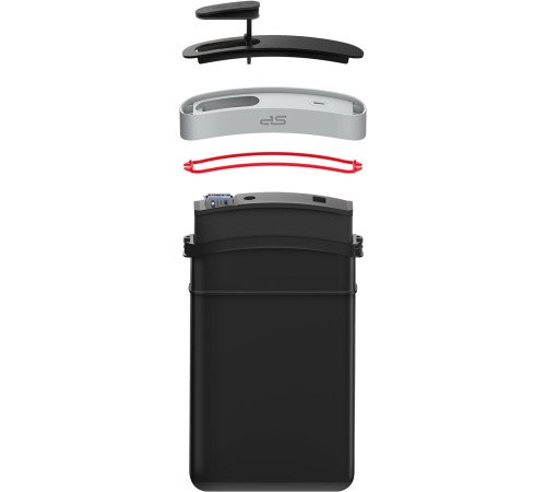 Внешний жесткий диск 2TB Silicon Power Armor A65B, 2.5", USB 3.2, Черный/Серый Внешний жесткий диск 2TB Silicon Power Armor A65B, 2.5", USB 3.2, Черный/Серый